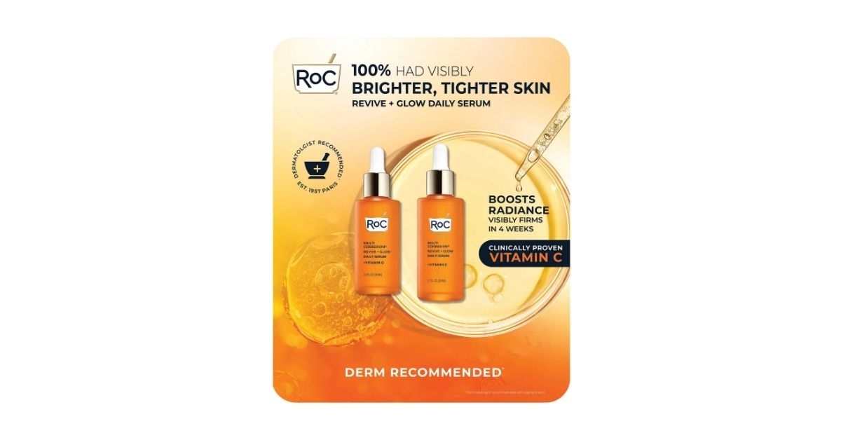 roc vitamin c serum revive set