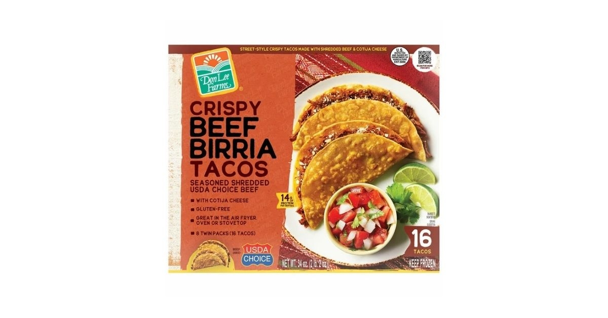 crispy beef birria tacos