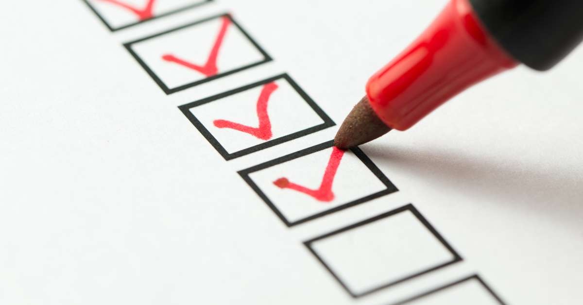 checklist box