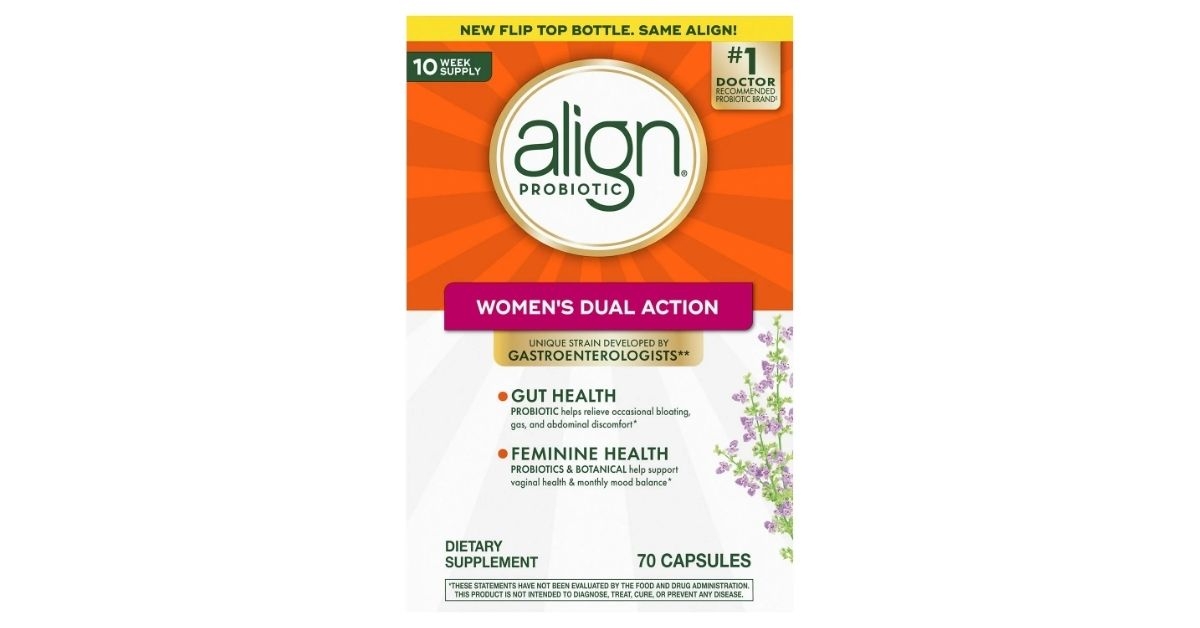 women's dual action capsules