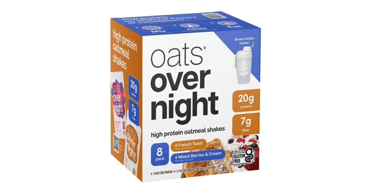 overnight high protein oatmeal