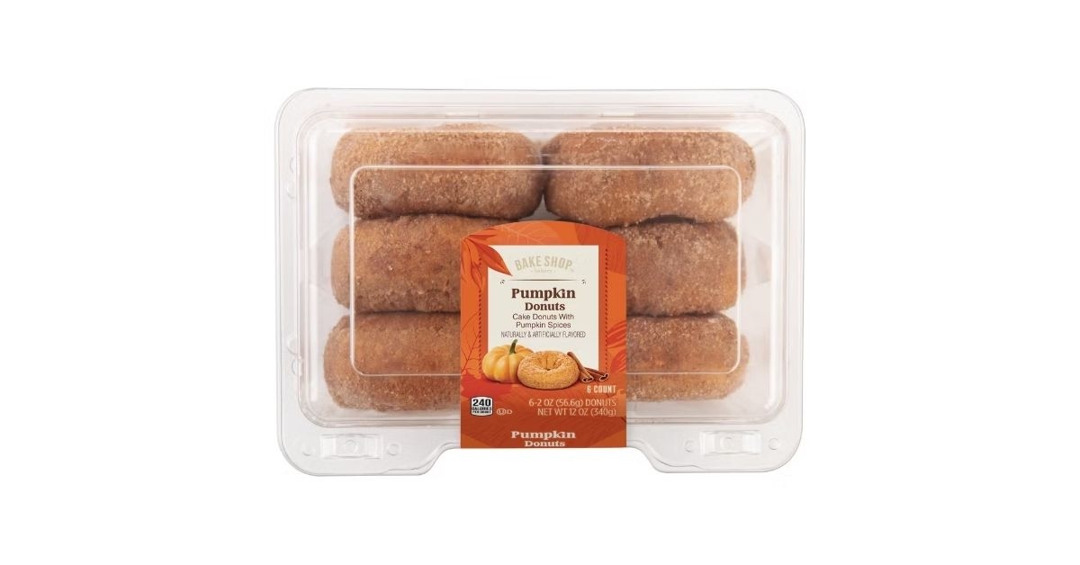 bake shop pumpkin spice donuts