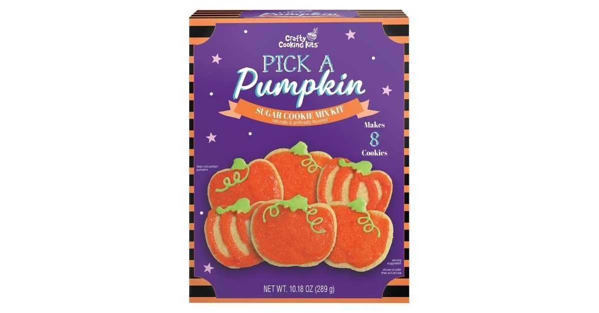 pumpkin cookie mix kit