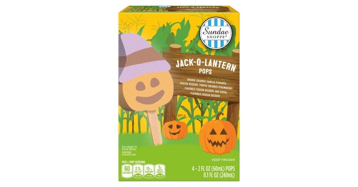 jack o lantern character pops