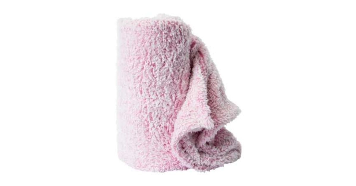 marled sherpa blanket
