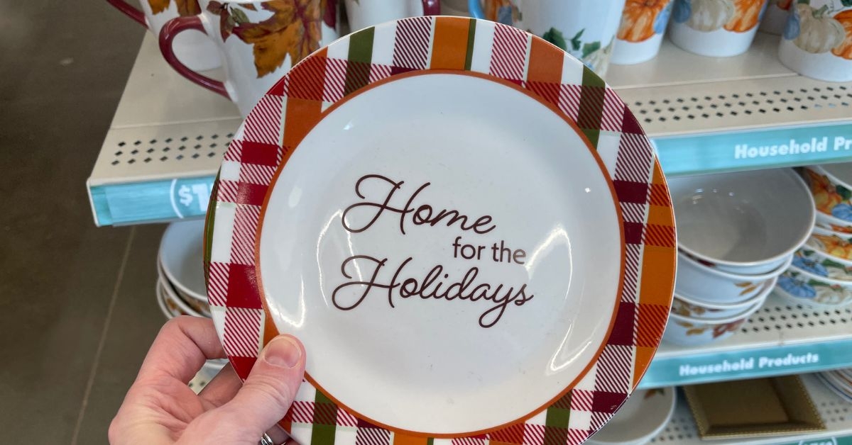 holiday plate