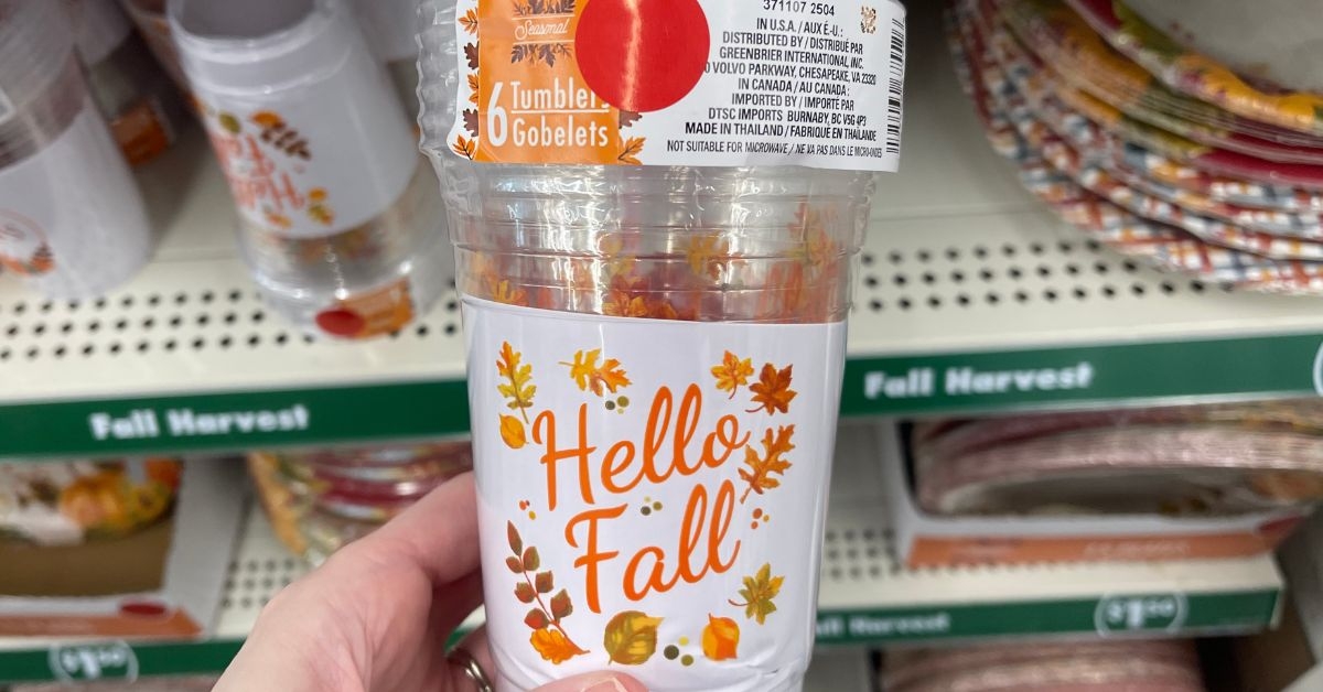 seasonal collection tumblers