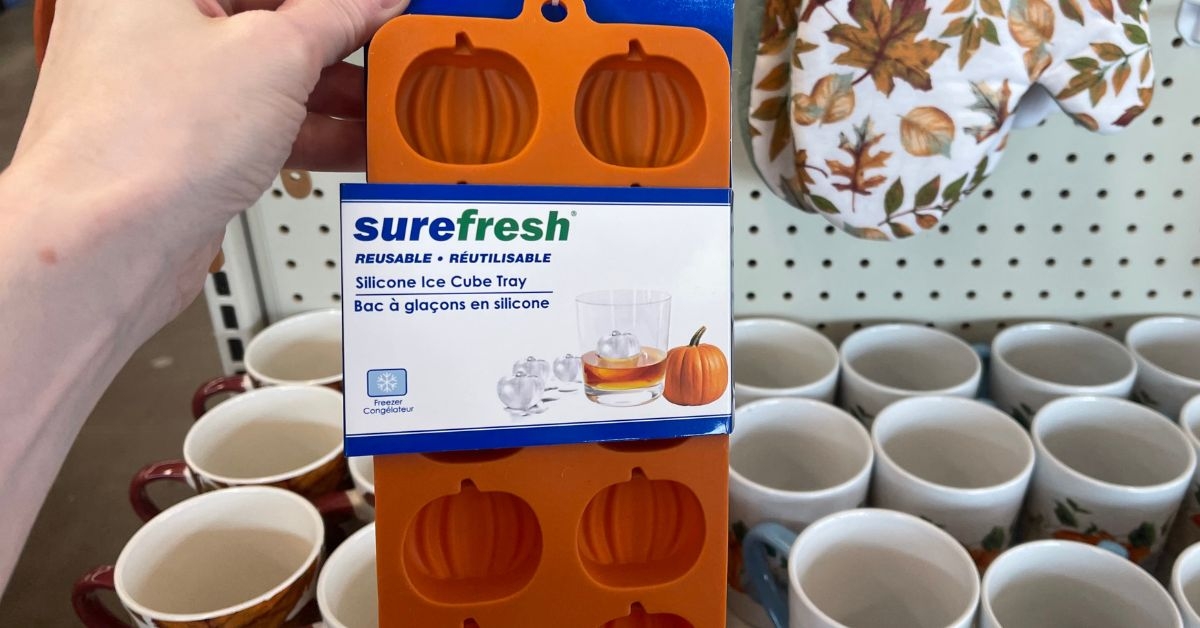 reusable silicone ice cube tray