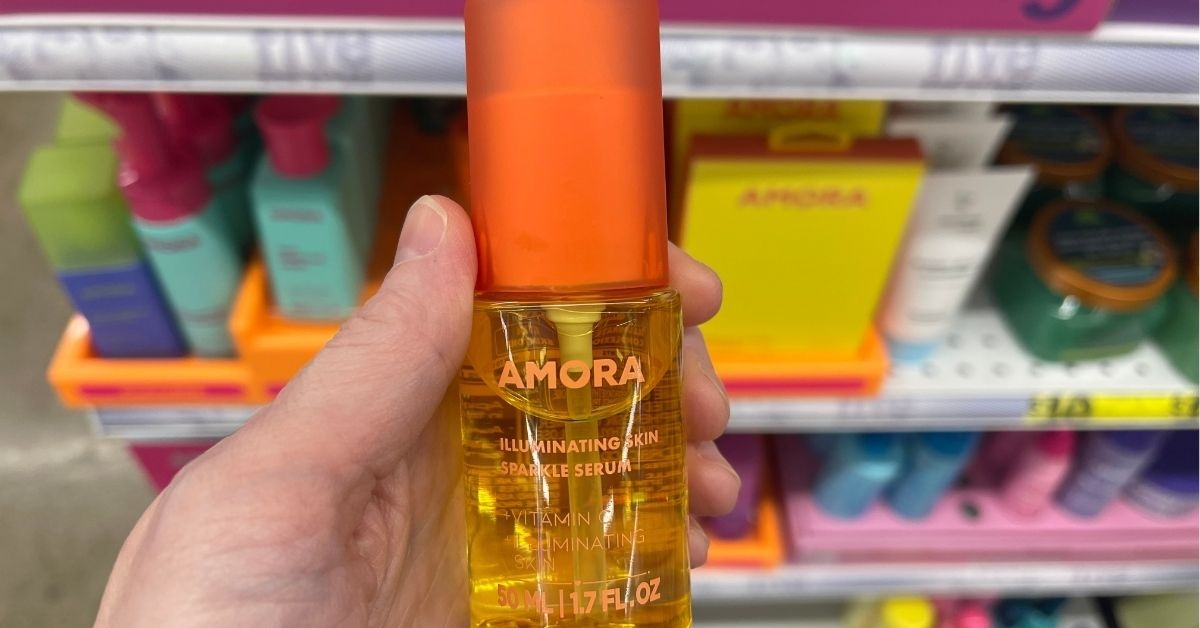 amora illuminating skin sparkle serum