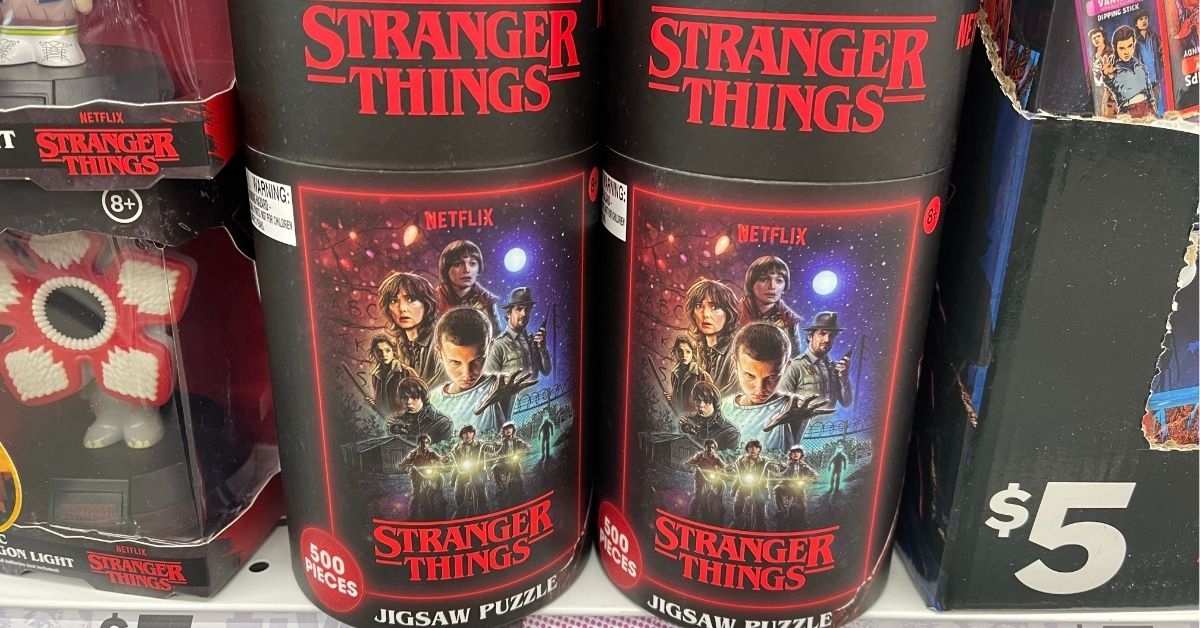 stranger things jigzaw puzzle
