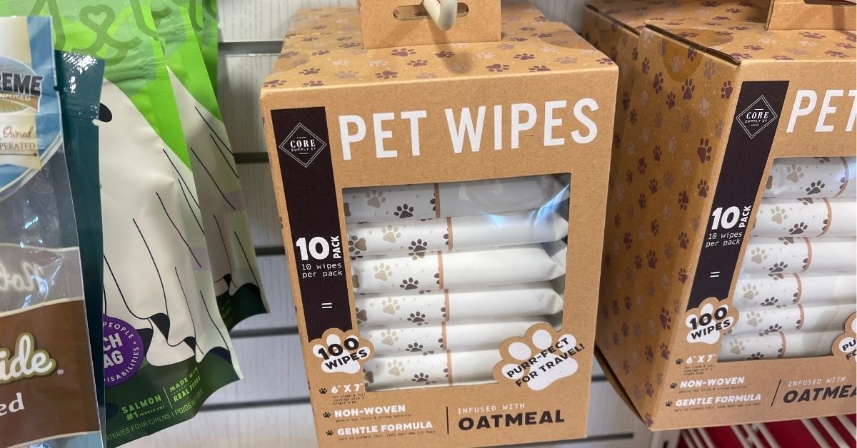 oatmeal pet wipes