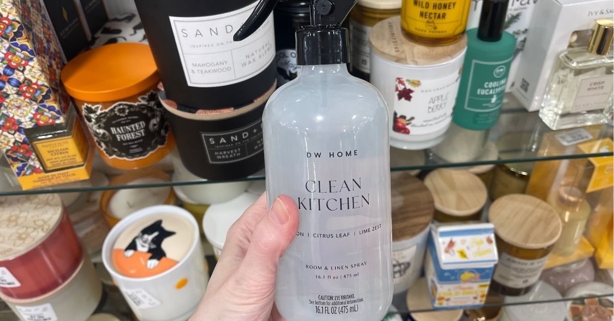 kitchen room and linen spray