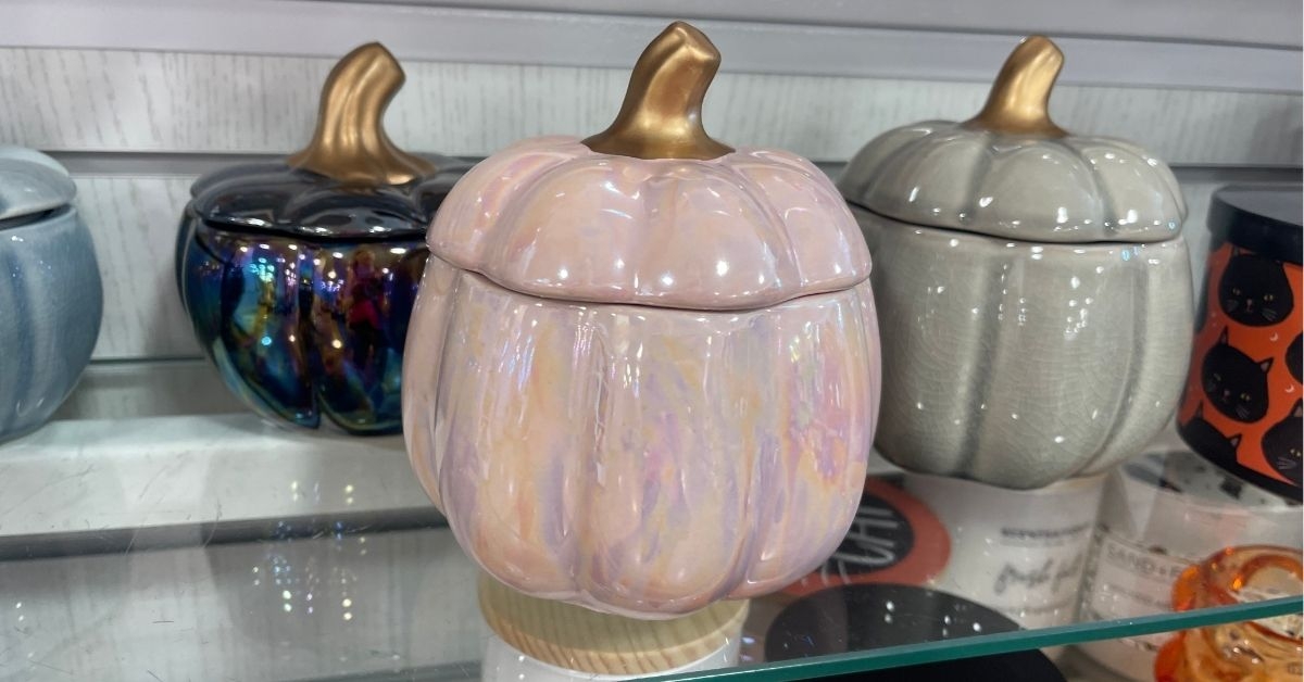 pumpkin ceramic handle
