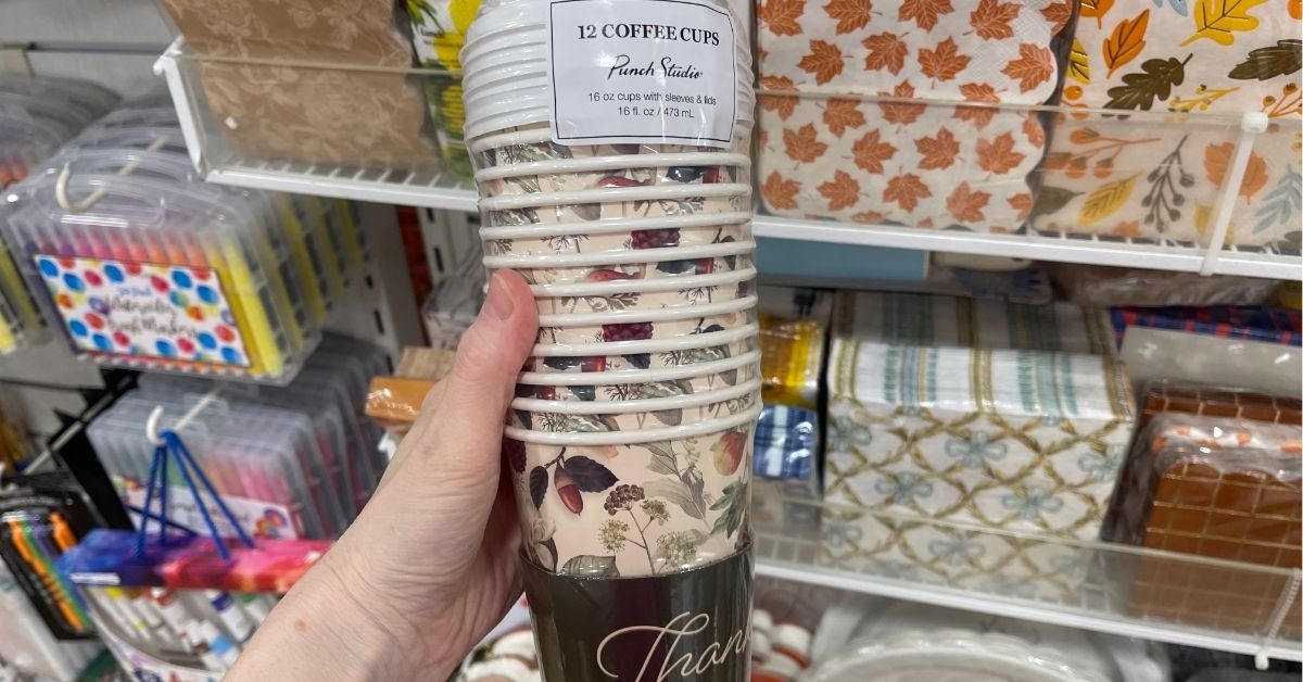 disposable coffee cups