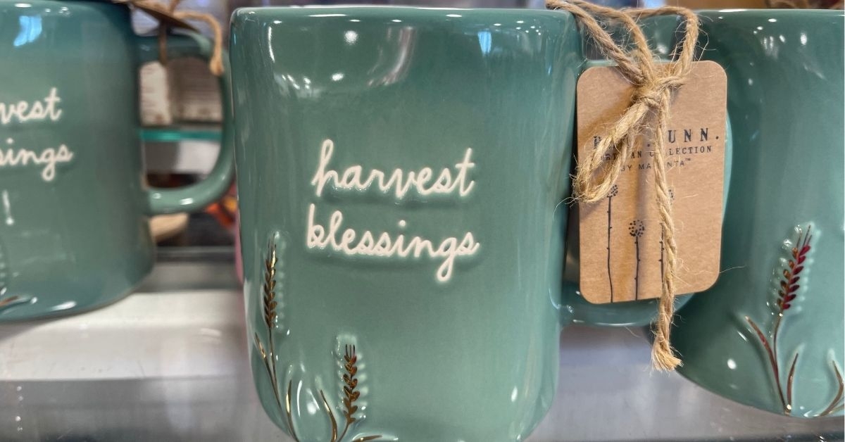rae dunn ceramic coffee mug