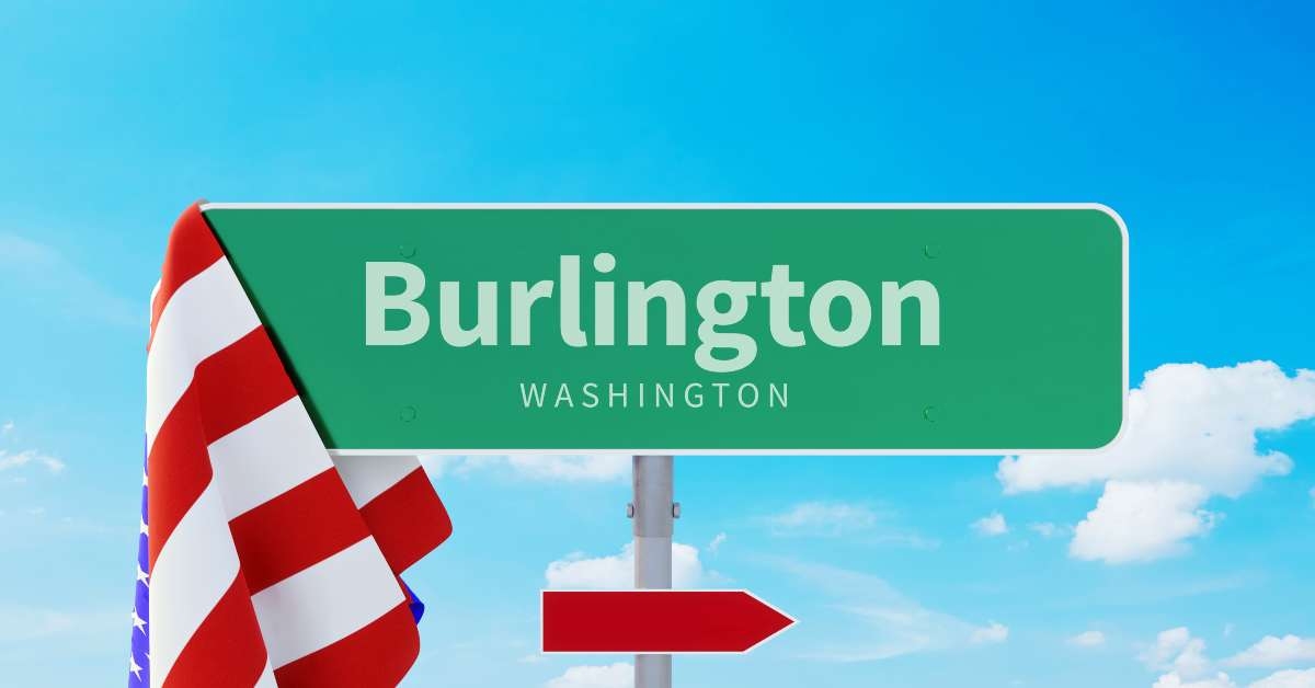 washington road or town sign