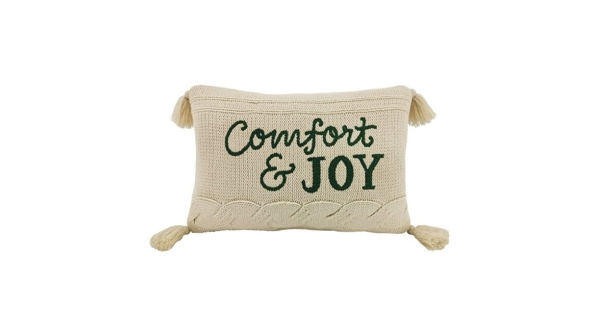 holiday accent pillows