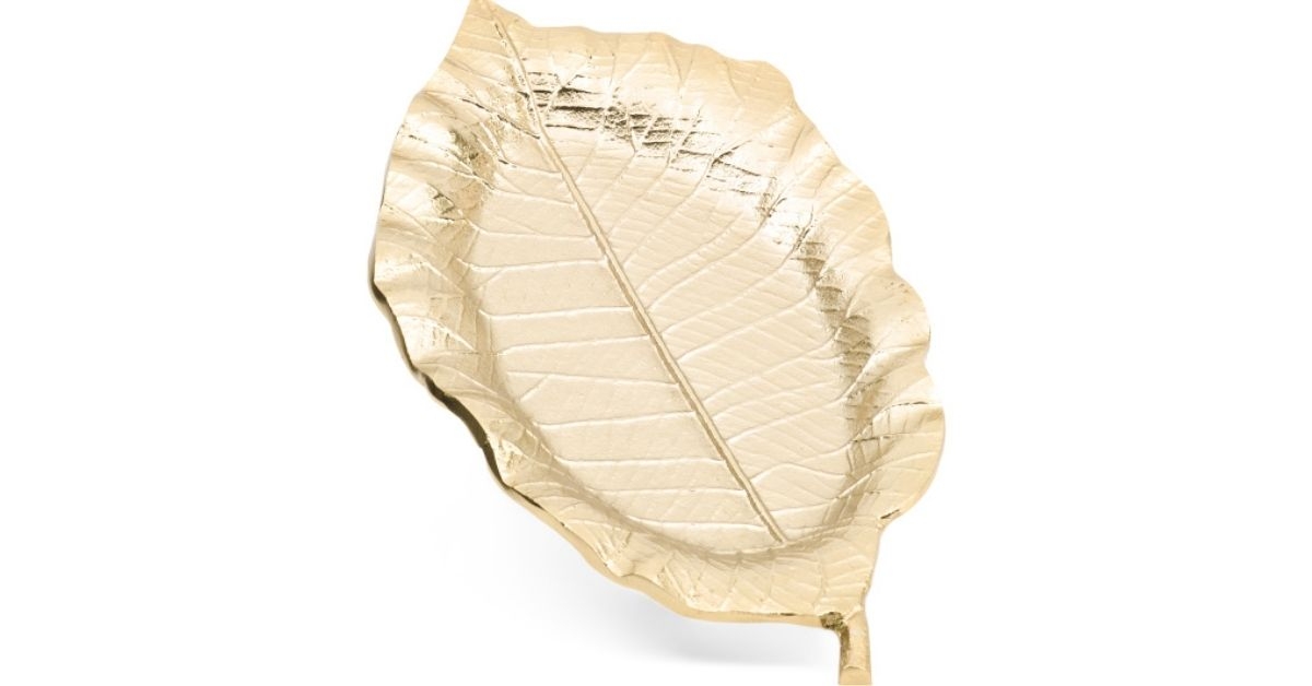 leaf serve platter