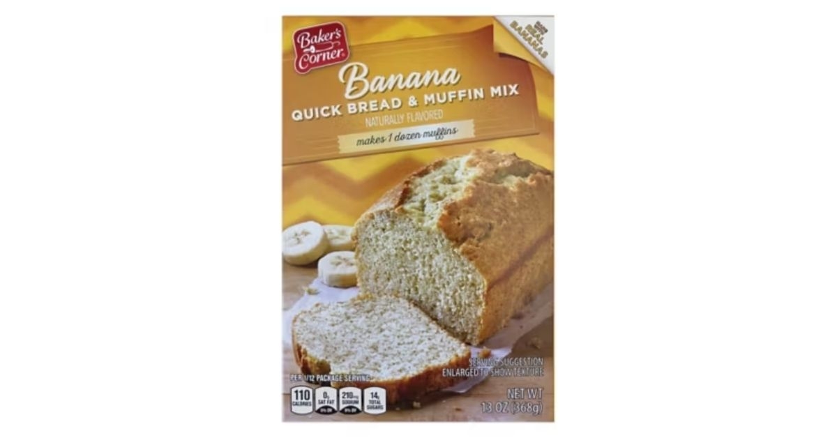banana quick bread mix