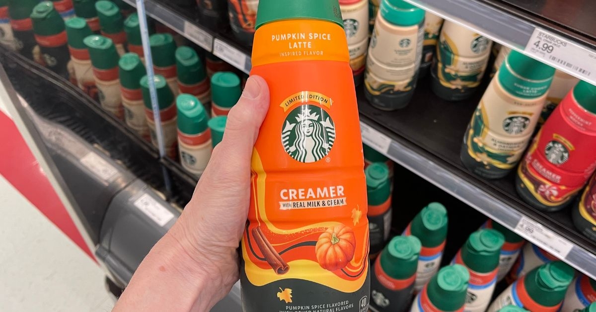 starbucks pumpkin spice latte creamer