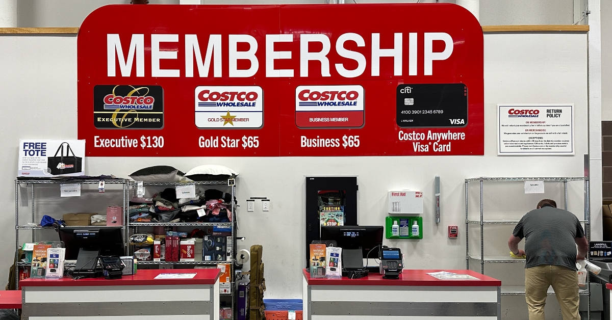 costco membership counter
