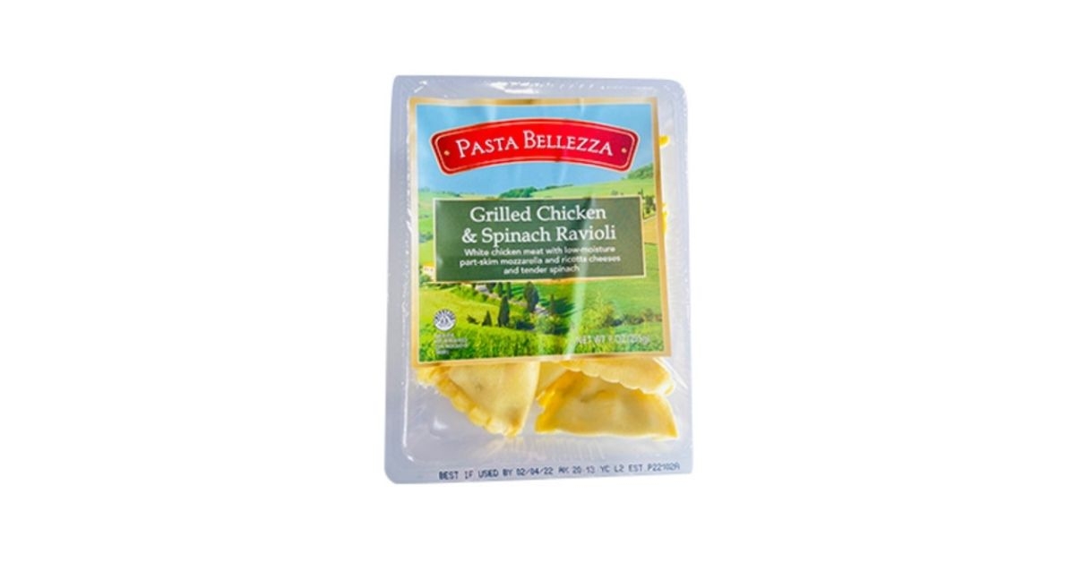 Pasta Bellezza Grilled Chicken and Spinach Ravioli