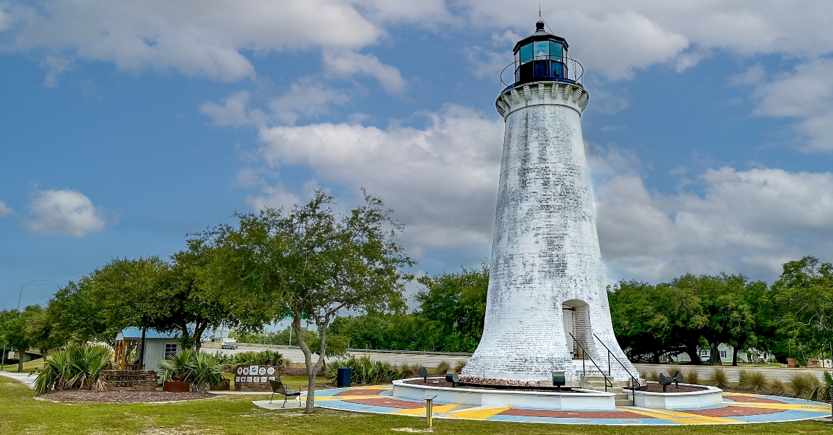 Round Island Lighthouse Pascagoula