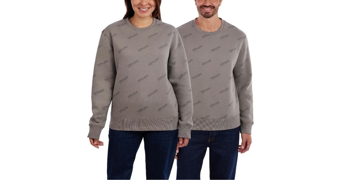 unisex logo crewneck