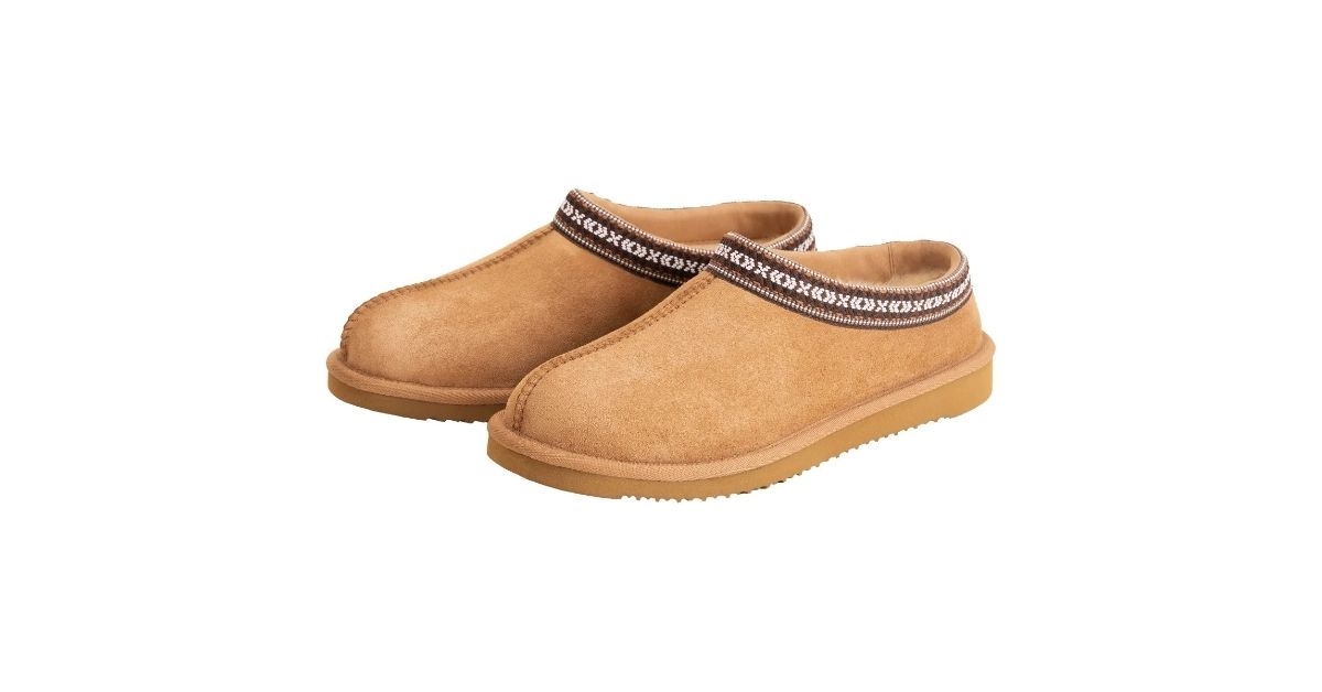 unisex shearling slipper