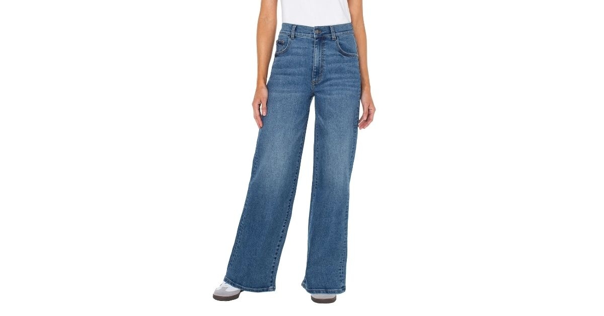 womens wide leg jean