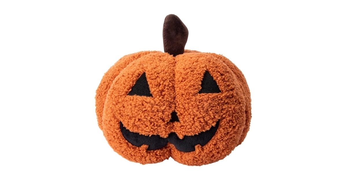 halloween pumpkin pillow