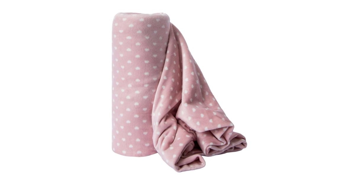 two sided plush blanket