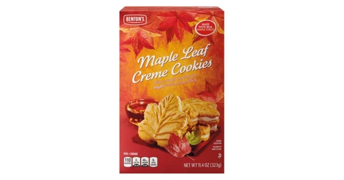 maple leaf creme cookies