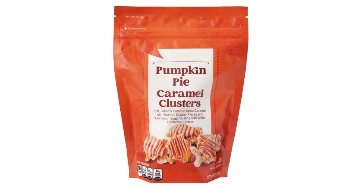 pumpkin pie caramel clusters