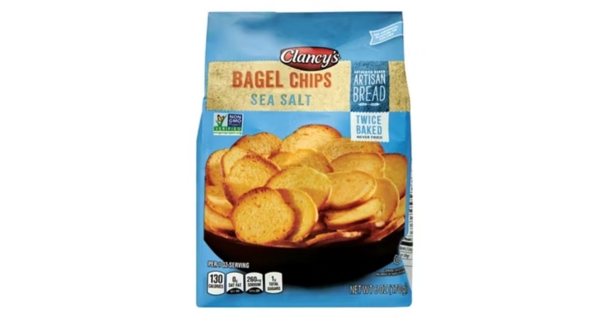 clancys sea salt bagel chips