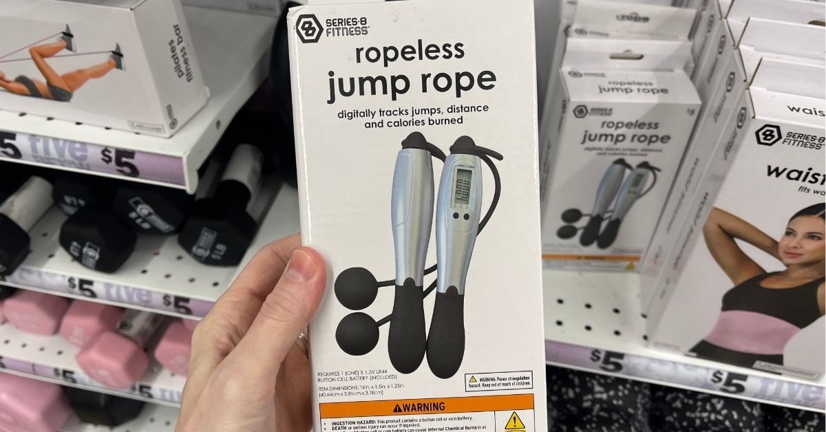 fitness ropeless jump rope