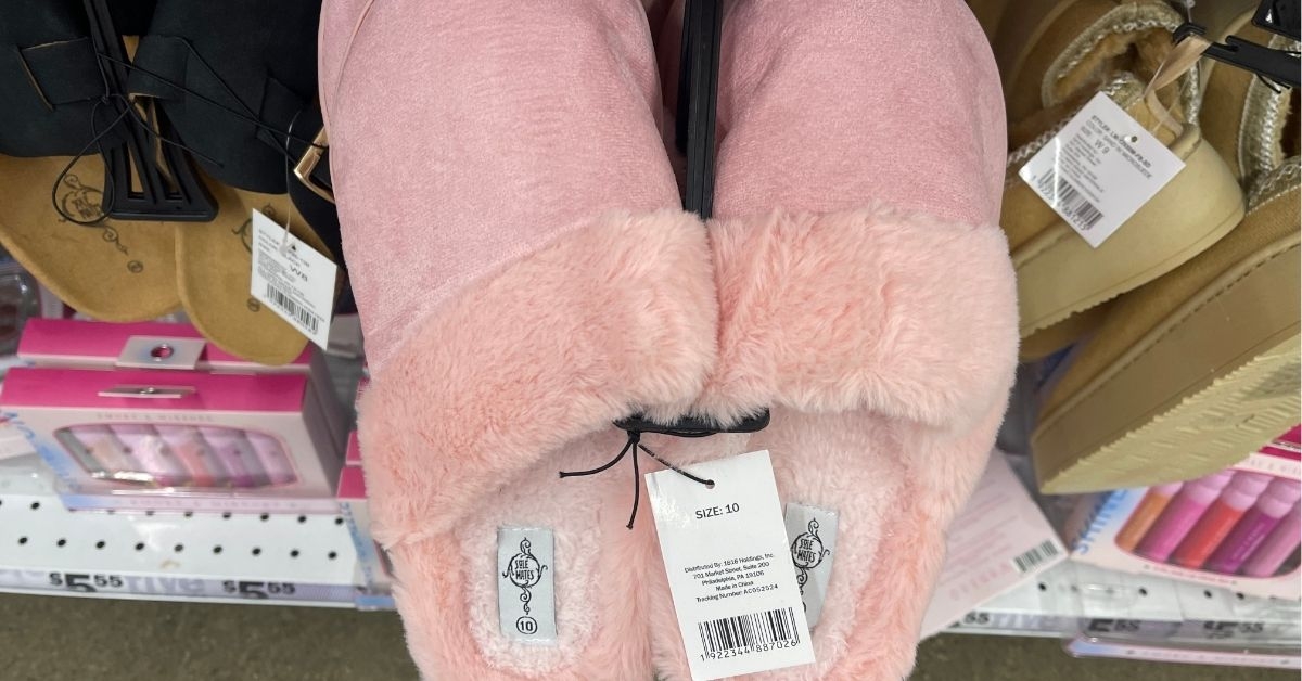 suede scuff slippers