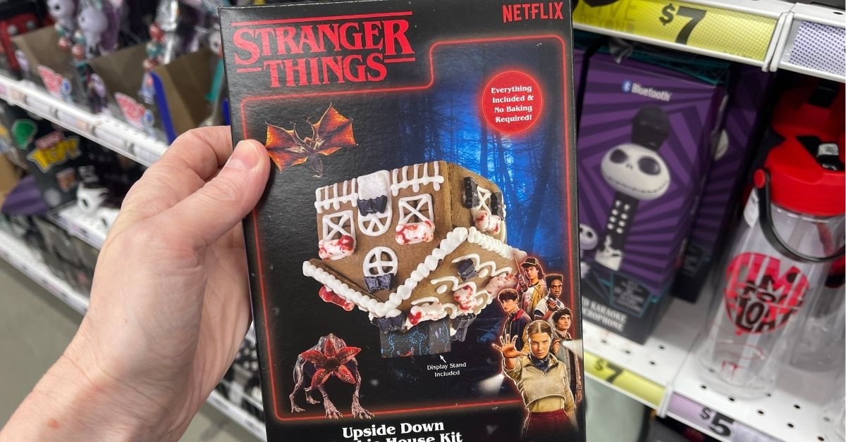 stranger things upside down cookie house kit