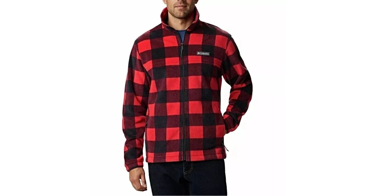 Columbia Steens Mountain Printed Full Zip Fleece Jacket