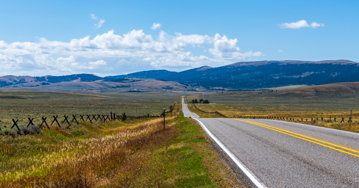 landscape of us route 12