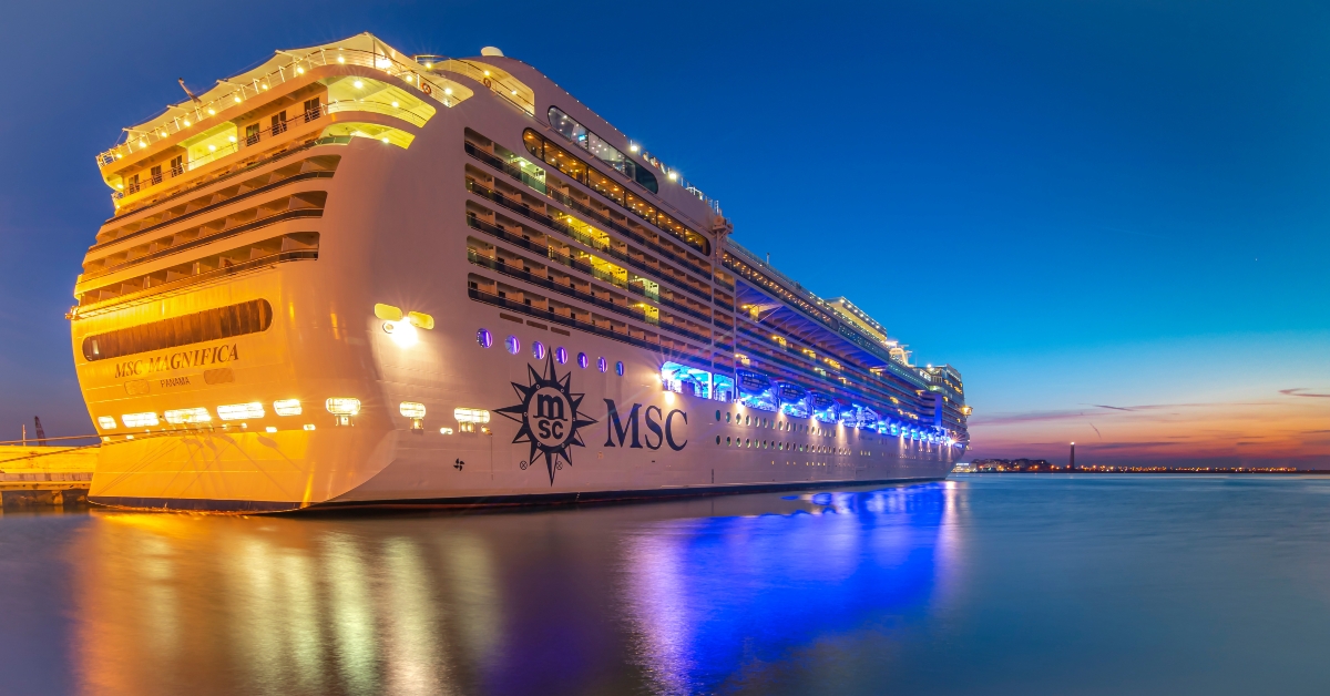 msc magnifica de la compagnie