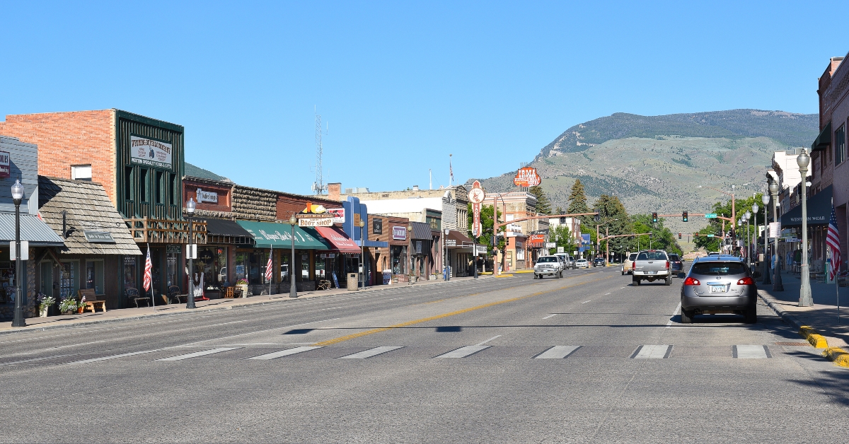 sheridan avenue in cody wyoming