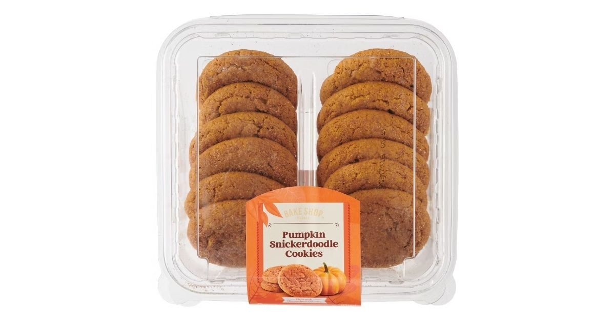 pumpkin snickerdoodle cookies