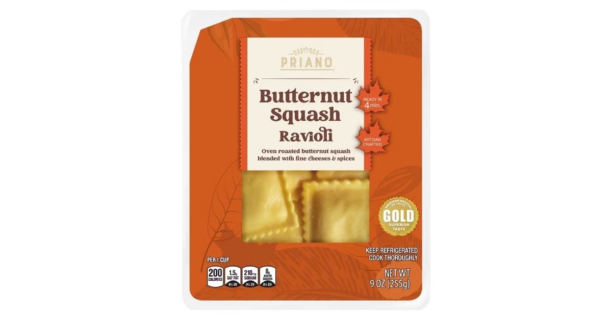 butternut squash ravioli