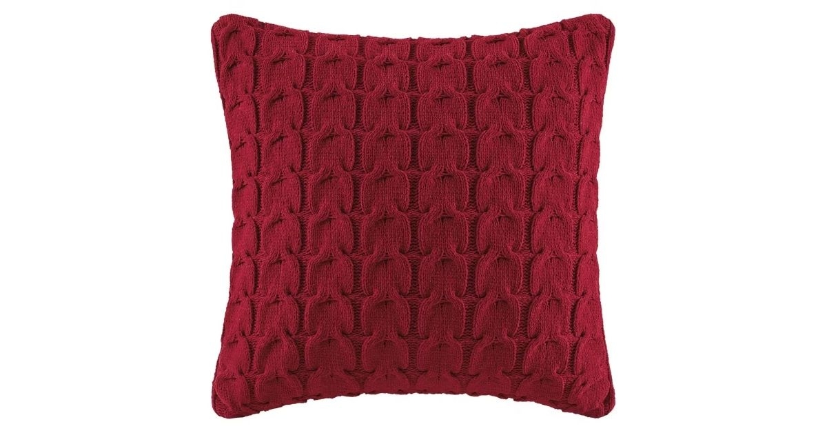 kirkton house cable knit pillow