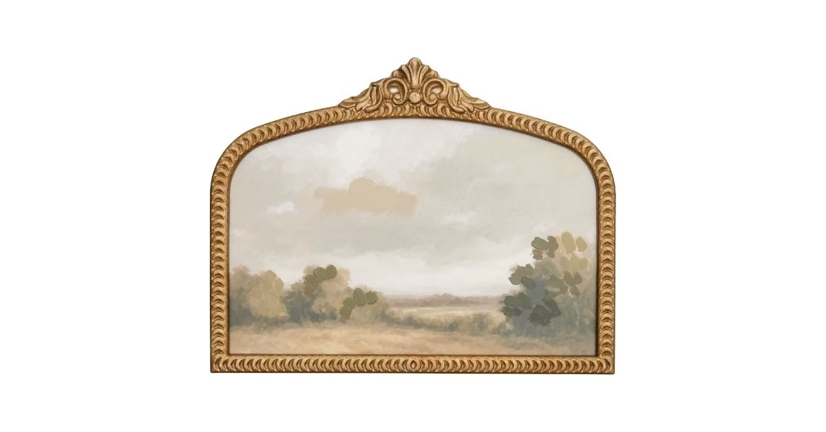 kirkton house gilt frame landscape art