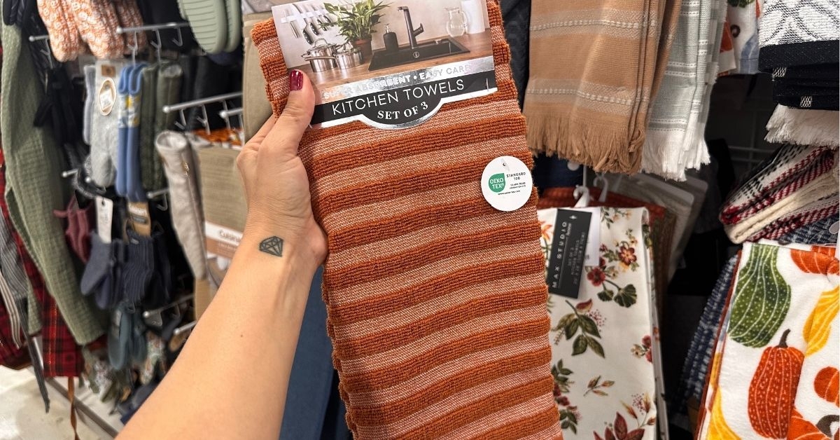 colordrift kitchen towel set