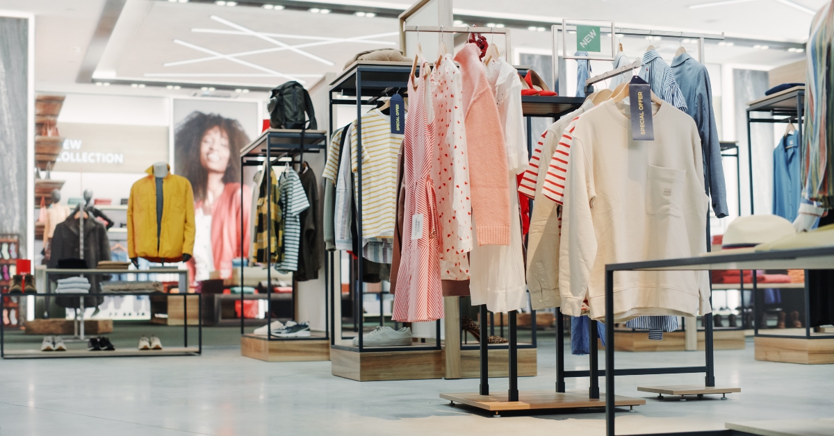 shopping clothing store