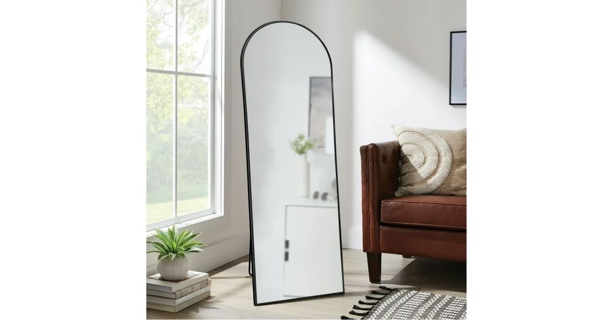 members mark metal arch floor easel mirror