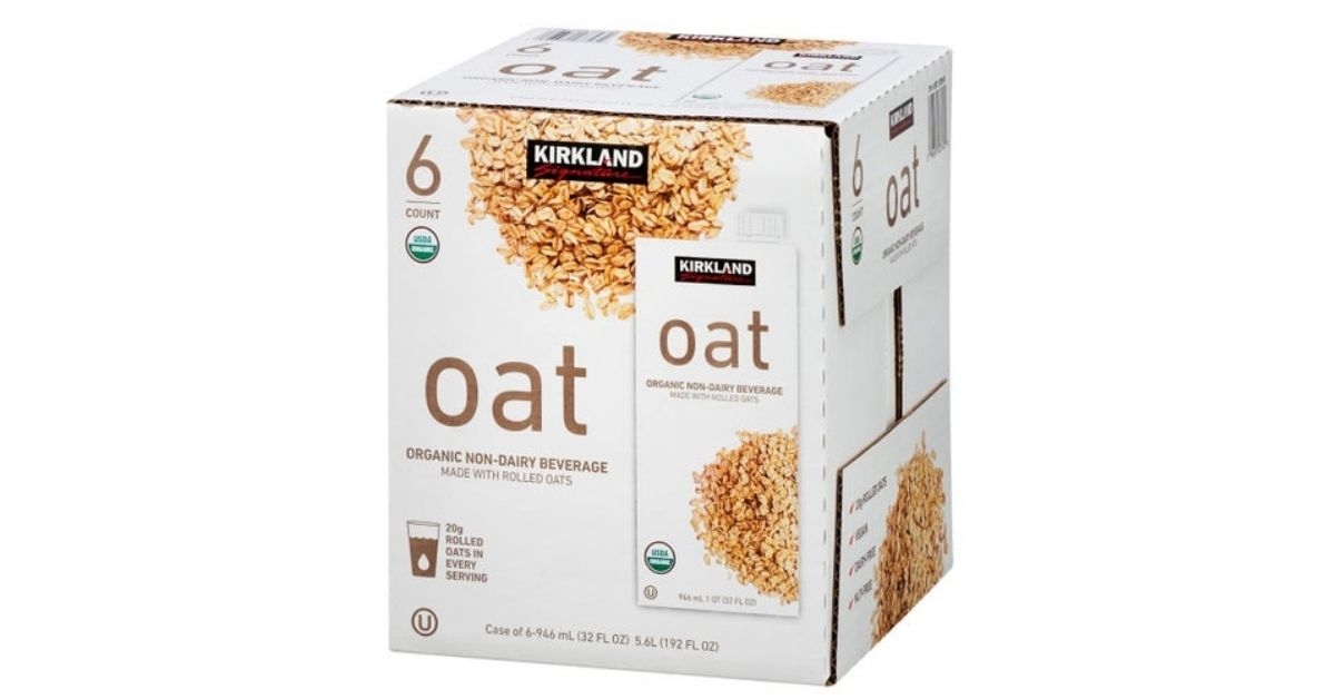 kirkland organic non dairy oat beverage